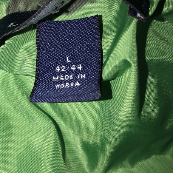 Lands End PrimaLoft size large blue puffer jacket - Picture 5 of 10